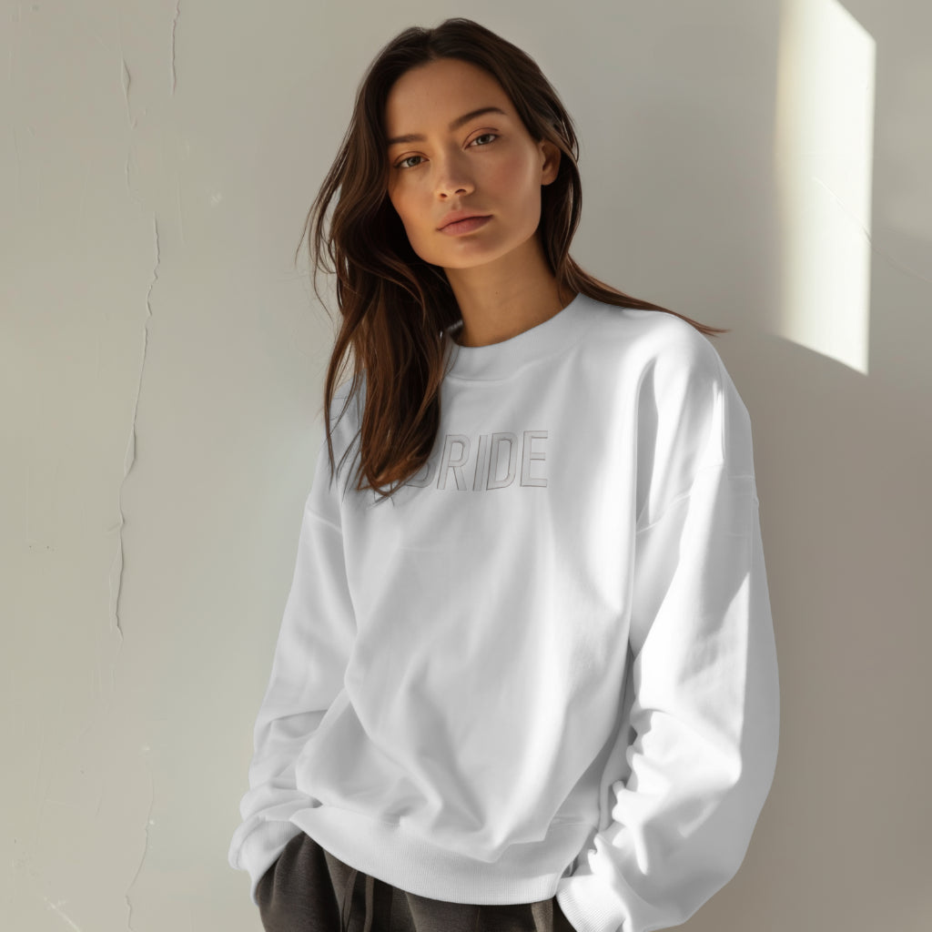Embroidered Bride Sweatshirt