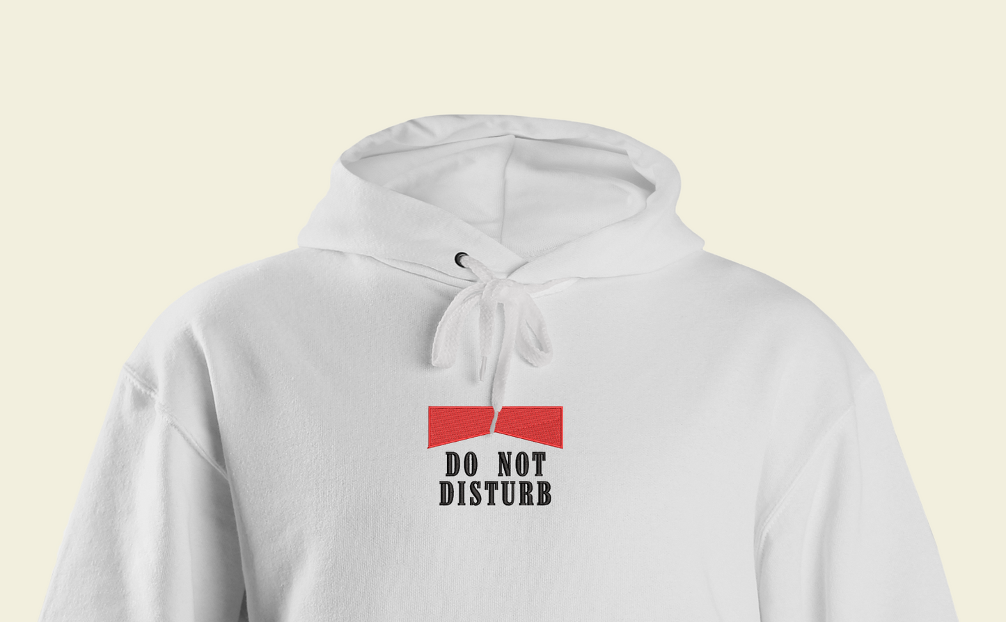 Do Not Disturb Hoodie – Vintage Marlboro-Inspired Sweatshirt