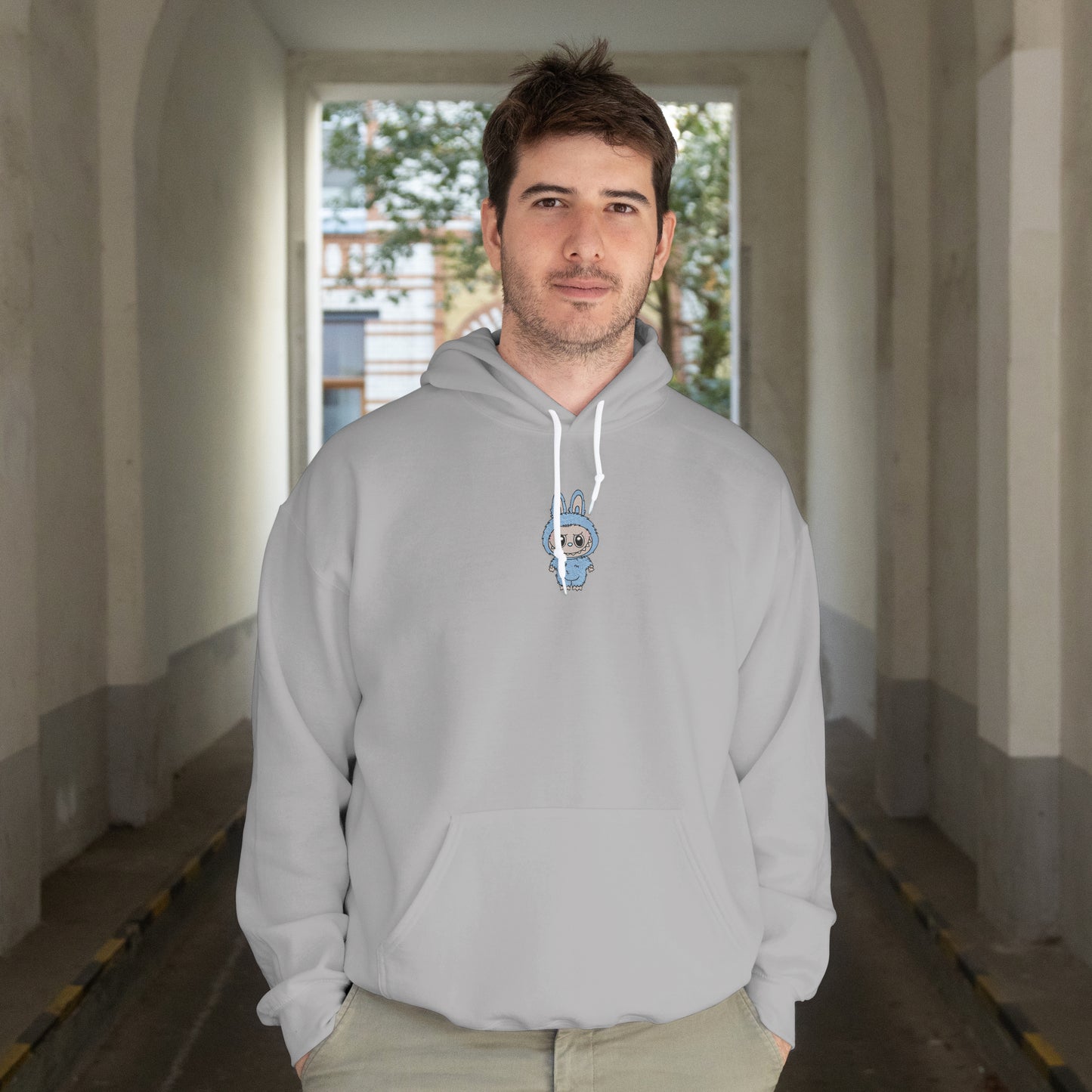 Labubu Embroidered Hoodie