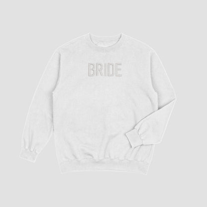 Embroidered Bride Sweatshirt