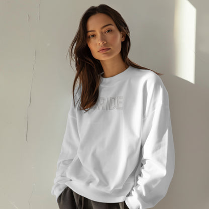 Embroidered Bride Sweatshirt