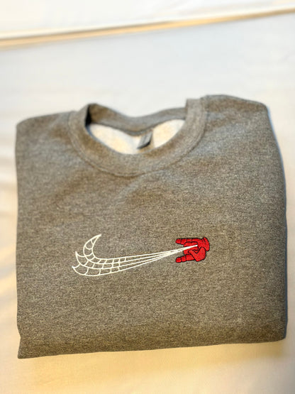 Spiderman Web Swoosh
