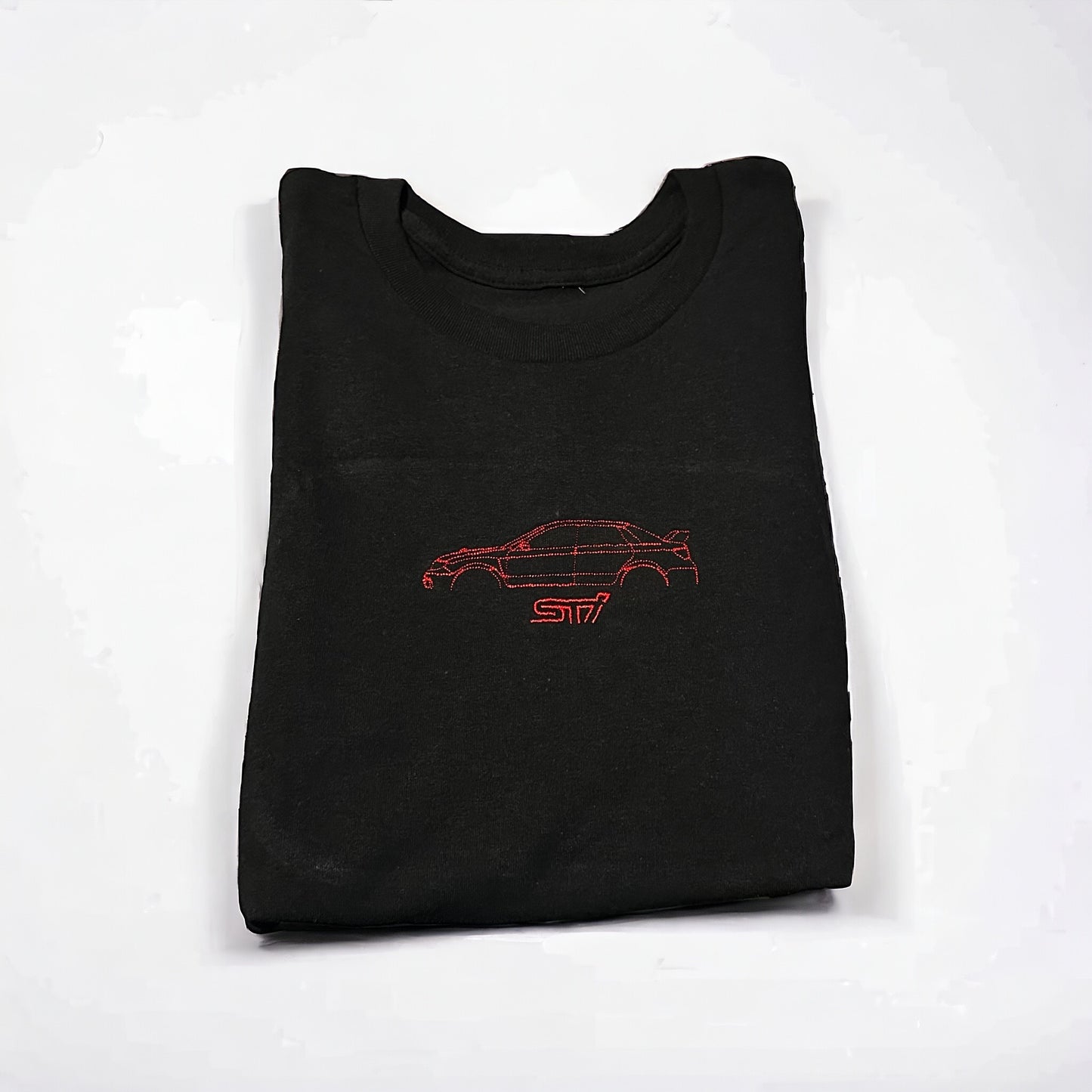 Subaru WRX STI Embroidered Silhouette Hoodie