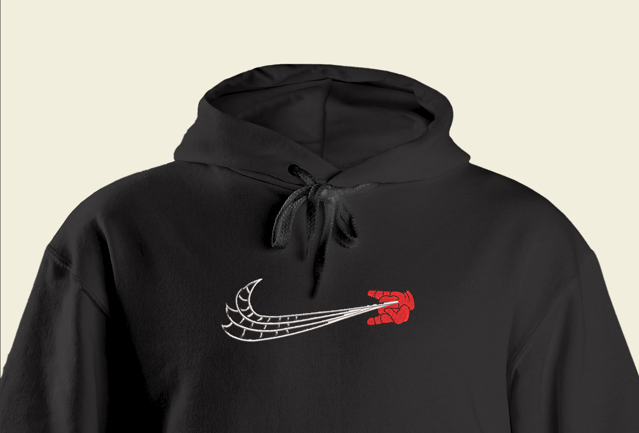 Spiderman Web Swoosh