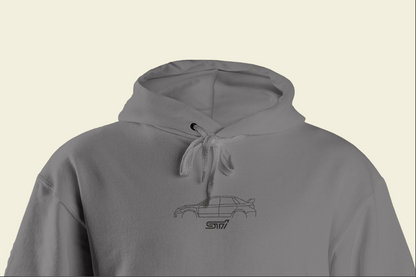 Subaru WRX STI Embroidered Silhouette Hoodie