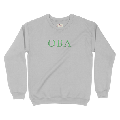 Oak Bridge Academy Embroidered OBA Crewneck
