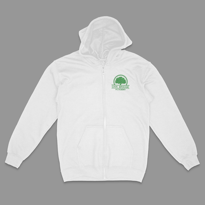 Oak Bridge Academy Official Zip-Up Hoodie