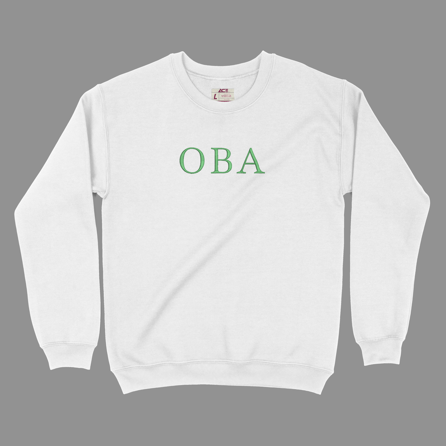 Oak Bridge Academy Embroidered OBA Crewneck