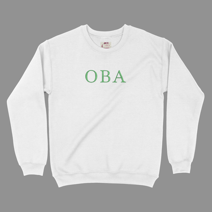 Oak Bridge Academy Embroidered OBA Crewneck